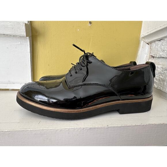 Attilio Giusti Leombruni Shoes - AGL Black Loafers Brogues Shoes Italy Attilio Giusti Leombruni sz 34.5
